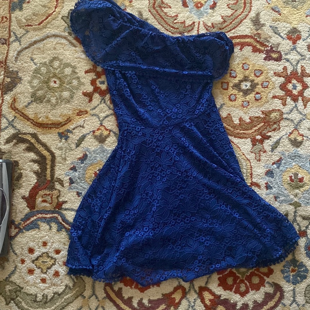 Francesca’s One Shoulder Dress